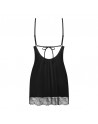 Nuisette et string noirs Lobellis /jesyh.com