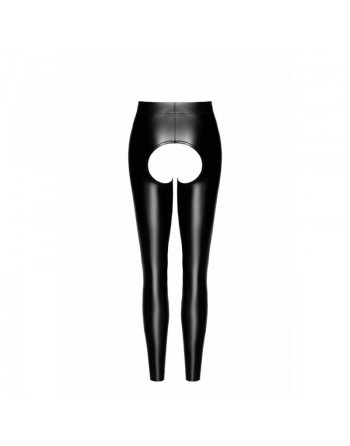 Leggings Taboo wetlook avec entrejambe et fesses ouvertes/Jesyh.com