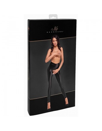 Leggings Taboo wetlook avec entrejambe et fesses ouvertes/Jesyh.com