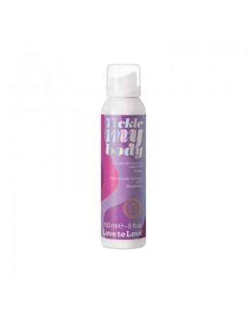 Mousse de massage body fraise 150 ml